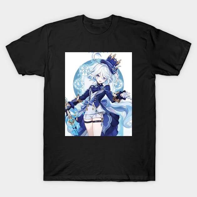 furina genshin T-Shirt by blacktee